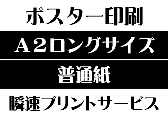 【A2ロングサイズ】【普通紙】