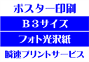 【B3サイズ】【フォト光沢紙】